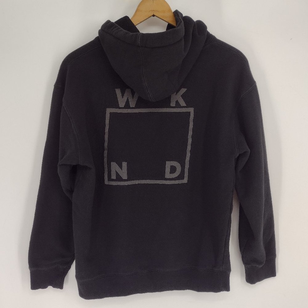 WKND Skateboards Faded Black Hoodie Sweatshirt